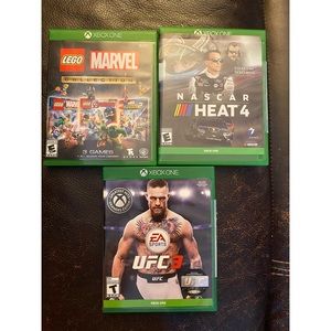3 Xbox one games